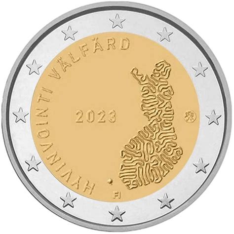 Finlande 2 euros 2023 Services sociaux et de santé La Maison du