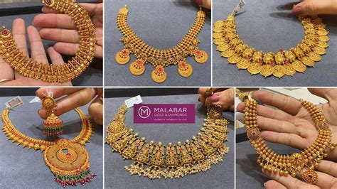 Malabar Gold Diamond K Short Necklace Designs Starts