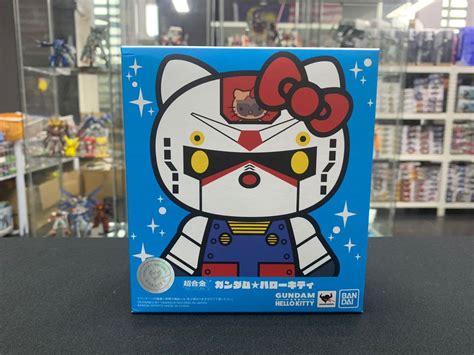 Bandai Chogokin Gundam Hello Kitty Completed Hobbies And Toys