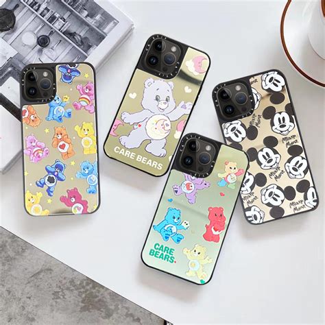 Casetify เคลือบเงา Tpu เคสอ่อนกันกระแทกป้องกันกล้องการ์ตูนน่ารักเข้ากัน