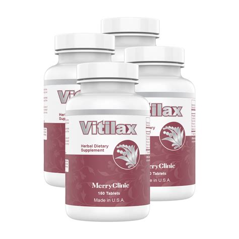 Vitilax Tablets Package 4 Bottles