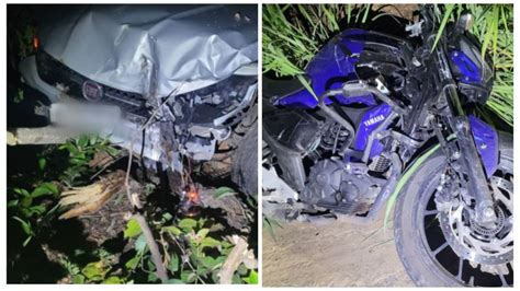 Motociclista Morre E Duas Mulheres Ficam Feridas Em Acidente Na MG 420