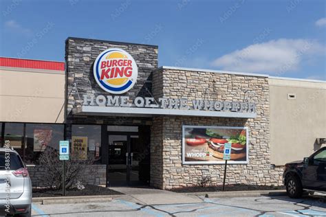 Burger King fast food restaurant. Burger King is a subsidiary of ...