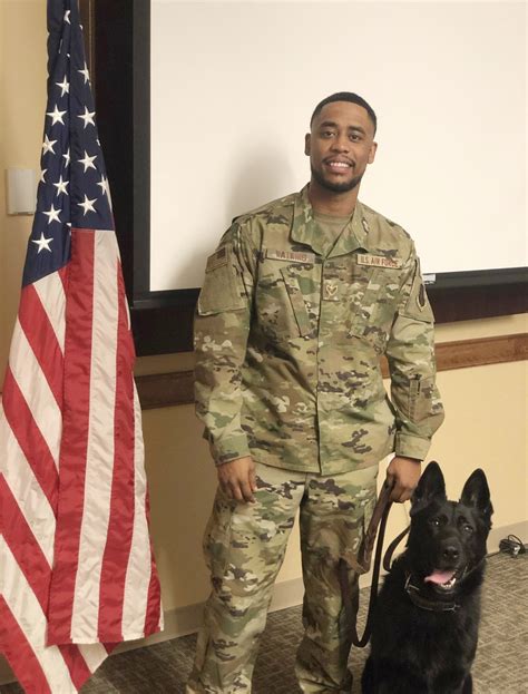 Staff sergeant reunites with retired military dog through adoption ...