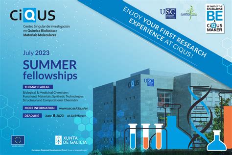 Ciqus Becas De Verano Ciqus Usc Universidad De Santiago De