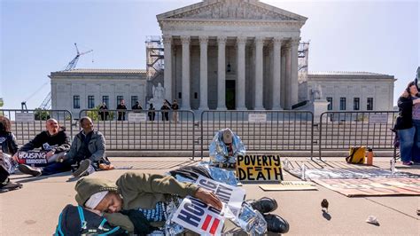 Supreme Court Hears Challenge To Oregon Law Criminalizing Homelessness