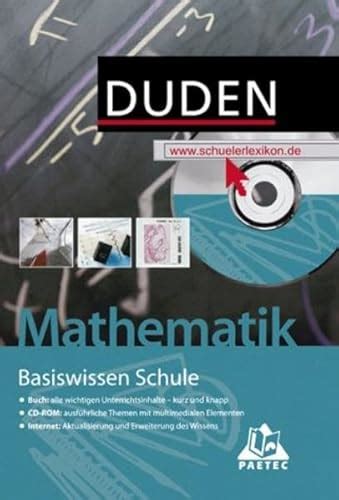 Basiswissen Schule Mathematik Bis Klasse Das Standardwerk F R