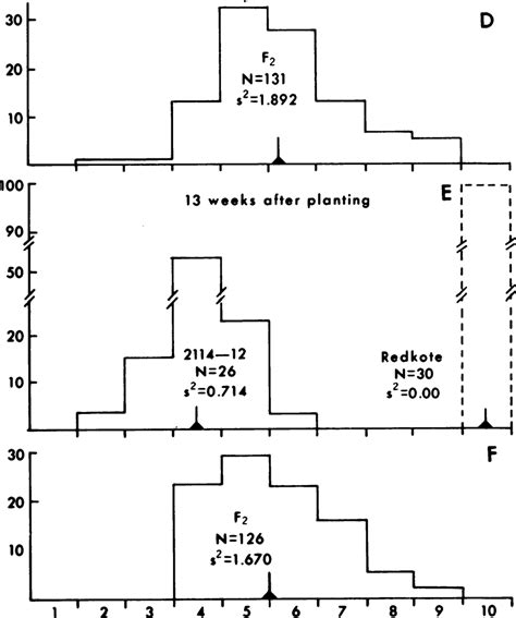 Distribution Of Root Rot Scores Assigned To Parental And F Plants O F