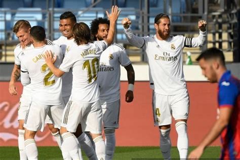 Real Madrid Vs Eibar Los Blancos Menang Dan Pangkas Jarak Poin Dengan