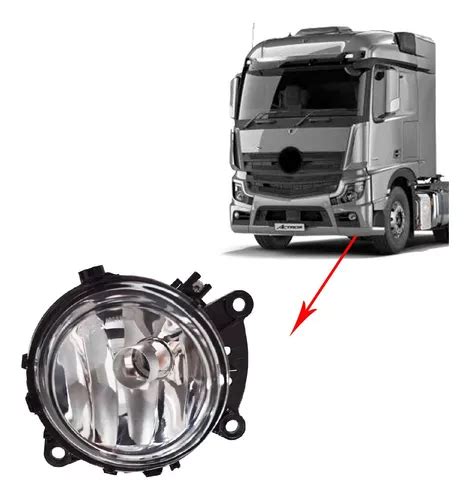 Farol Compativel New Actros Auxiliar Milha Neblina Le Frete Gr Tis