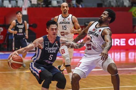 Fiba Asia Cup Taiwan Melawan Yordania Antara Foto