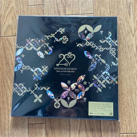 Kingdom Hearts SQEX11001 20th Anniversary Vinyl LP Box Analog Record