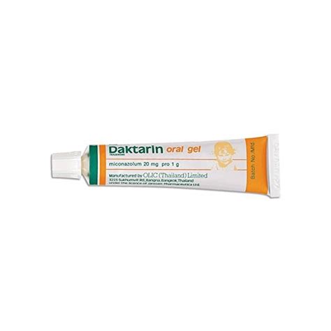 Buy 10g Daktarin Oral Gel Miconazole Prevent And Treat Fungal