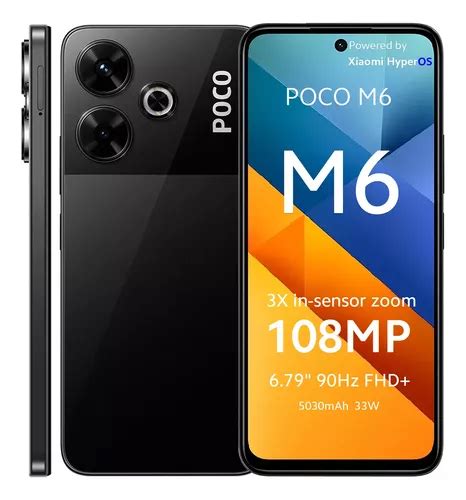 Xiaomi Poco M6 256gb 8gb Cámara Principal Supernítida De 108 Mp Helio