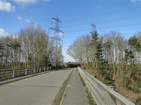 Loudham Hall Road From The Bridge Over © Adrian S Pye Cc By Sa20