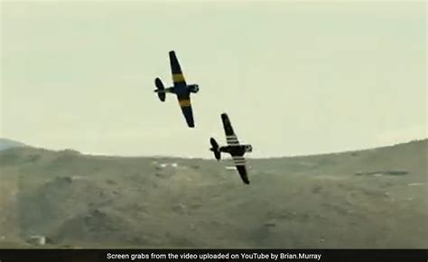 2 Pilots Killed After Their Planes Collide During Air Race In Us