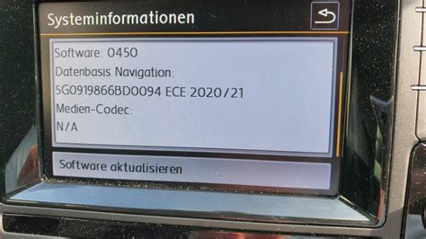 Vw Navi Update Discover Pro Media Aktualisierung Per Sd Karte