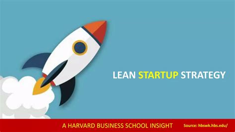 Havard Business School The Lean Startup Strategy Ppt