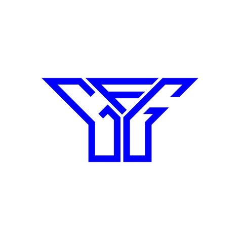 gfg letter logo creative design  vector graphic gfg simple