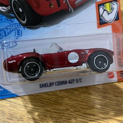 Hot Wheels Shelby Cobra S C GTB Carrinho De Brinquedo