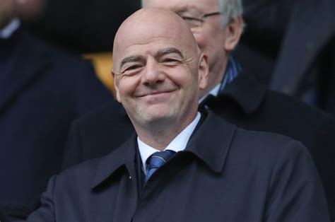 Fans baffled as Fifa president Gianni Infantino turns up at English ...