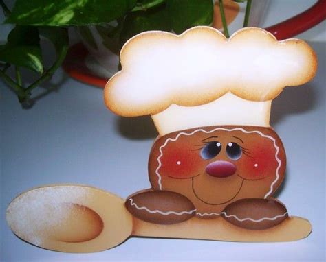 Handpainted Gingerbread Fridge Magnet