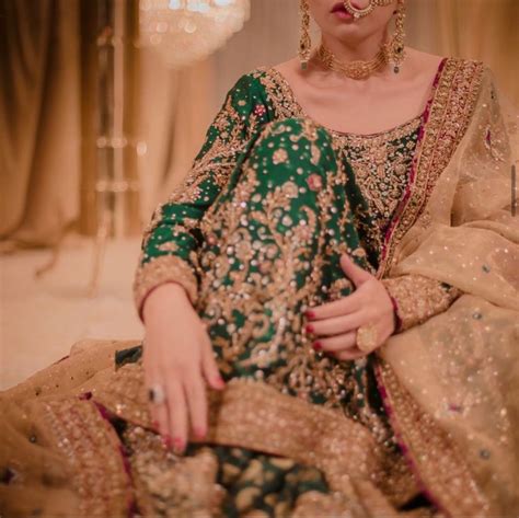 Nikkah Mehndi Bride Dress Inspo Designer Is Dr Haroon