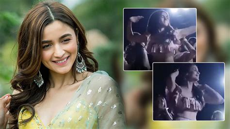 Alia Bhatt Burns The Dance Floor On Janhvi Kapoors Zingaat Song