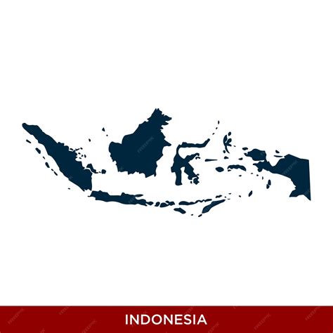 Premium Vector Indonesia Country Map Icon Vector Design Template