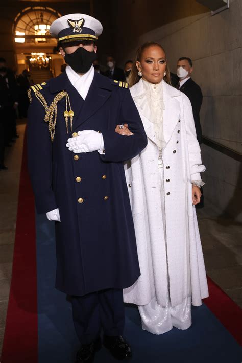 Jennifer Lopez Chose Suffragette White For Her Inauguration Day ...