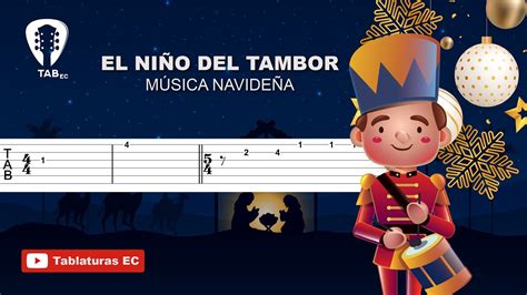 El NiÑo Del Tambor Villancicos Tab 🎸 Youtube