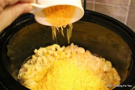 Uncooked Pasta Crock Pot Mac And Cheese From 101 Cooking For Two Recipe Food Everyday Food