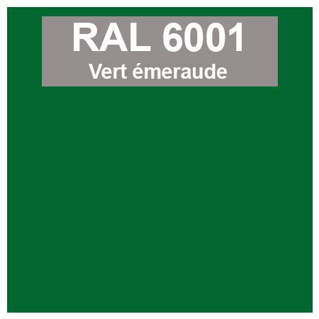 RAL 6001 vert émeraude Pot ou bombe peinture ral