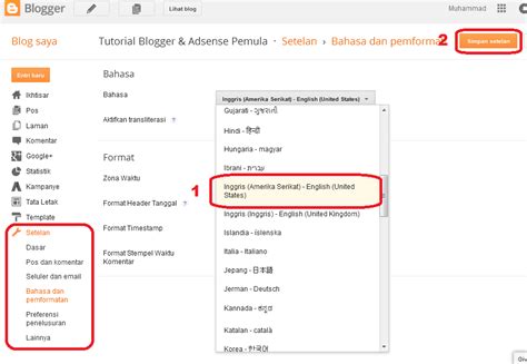 Cara Memunculkan Tab Earning Atau Penghasilan Di Blog Tutorial Blog