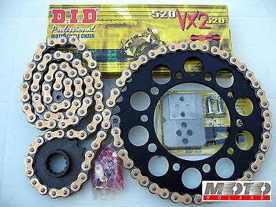 KIT TRASMISSIONE CATENA CORONA PIGNONE SUZUKI 650 DL V STROM 07 DID