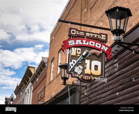 Historic Main Street in Deadwood, South Dakota, USA Stock Photo - Alamy