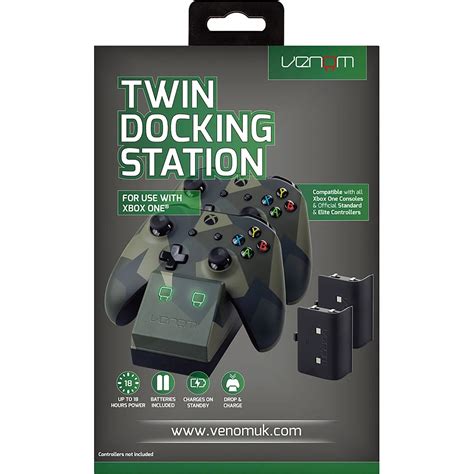 Venom Twin Docking Station For Xbox One Camouflage Edition VS2857