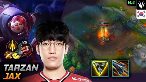 Tarzan Jax Jungle Build Trinity Force Lethal Tempo Lol Kr Challenger