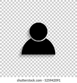 User Icon Black Vector Icon Stock Vector (Royalty Free) 364432901 ...