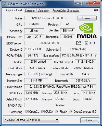 Evga Geforce Gtx Ti Kingpin Im Test Hardwareluxx