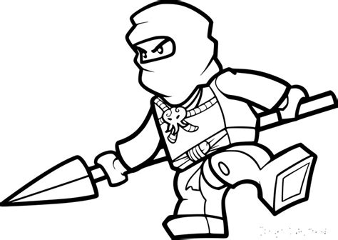 Lego Ninja coloring page - free printable coloring pages on coloori.com