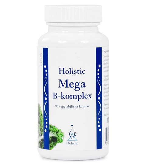 Holistic Mega B komplex Svensk Hälsokost