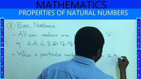 Properties Of Natural Numbers Episode 2 Youtube