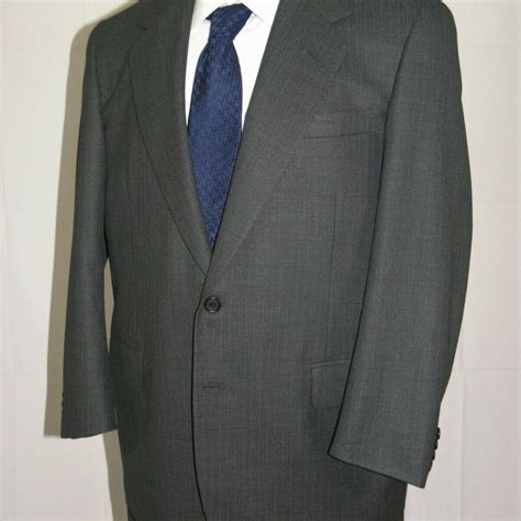 Oxxford Clothes Super 100 Bespoke Two Button Suit Gem