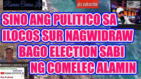 I Sur Isiniwalat Ang Vote Buying Dahil Sa Nakita Ang Bulk Widrawal Ng