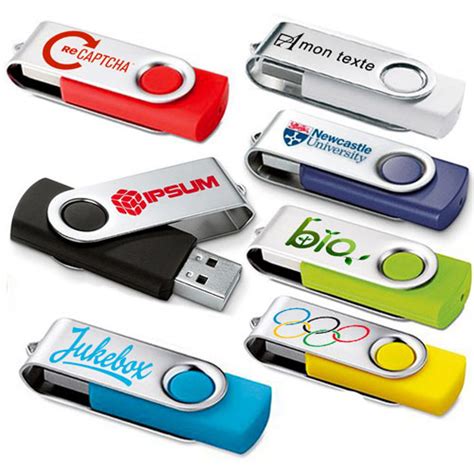 Cl Usb Twister Personnalis E Objet Publicitaire