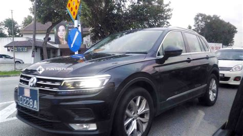 Spied Volkswagen Tiguan Captured Undisguised In Kuantan