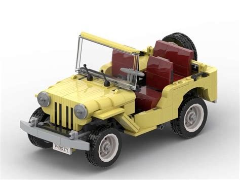 Lego Moc Jeep Willys By Martin79nespor Rebrickable Build With Lego