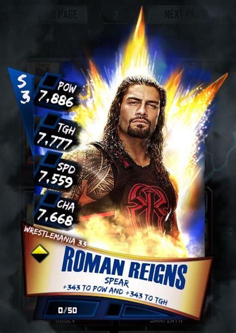 WWE SuperCard Update 2 5 Screenshots Photos Roman Reigns Wwe The