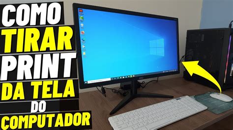 Como Tirar Print Da Tela Do Computador Youtube